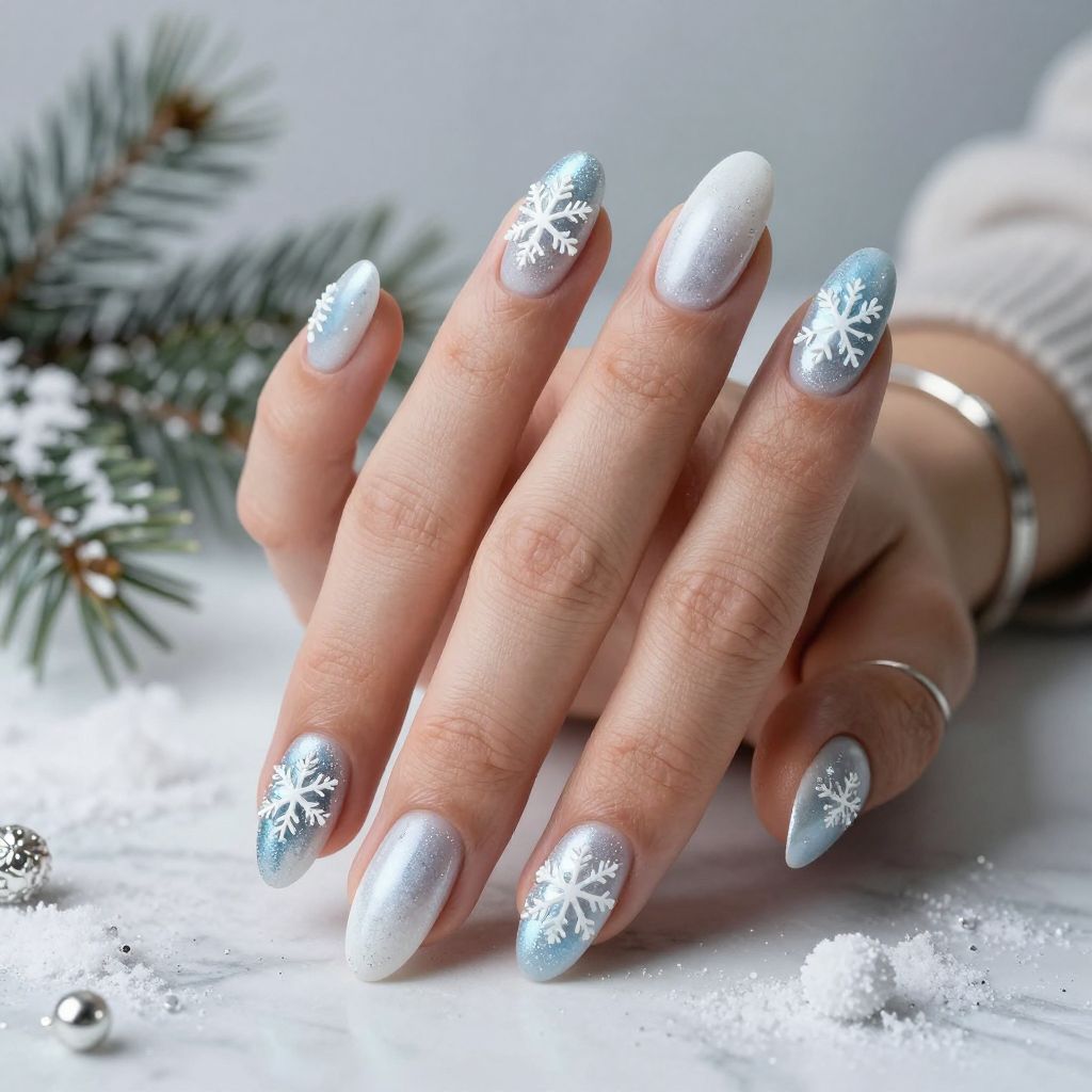 Frosted Snowflake Sculpting
