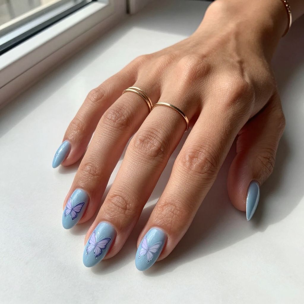 Butterfly Nail Art