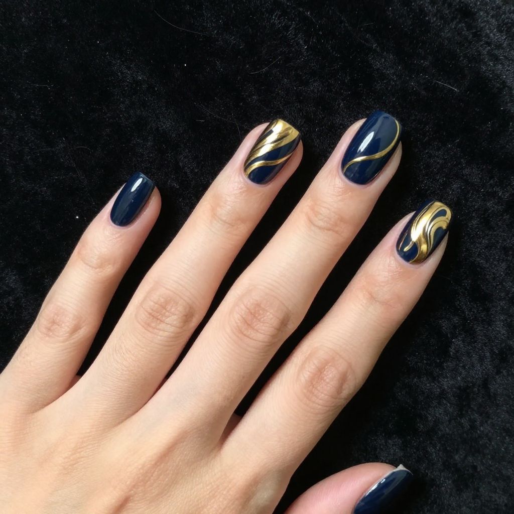 Abstract nail idea 10