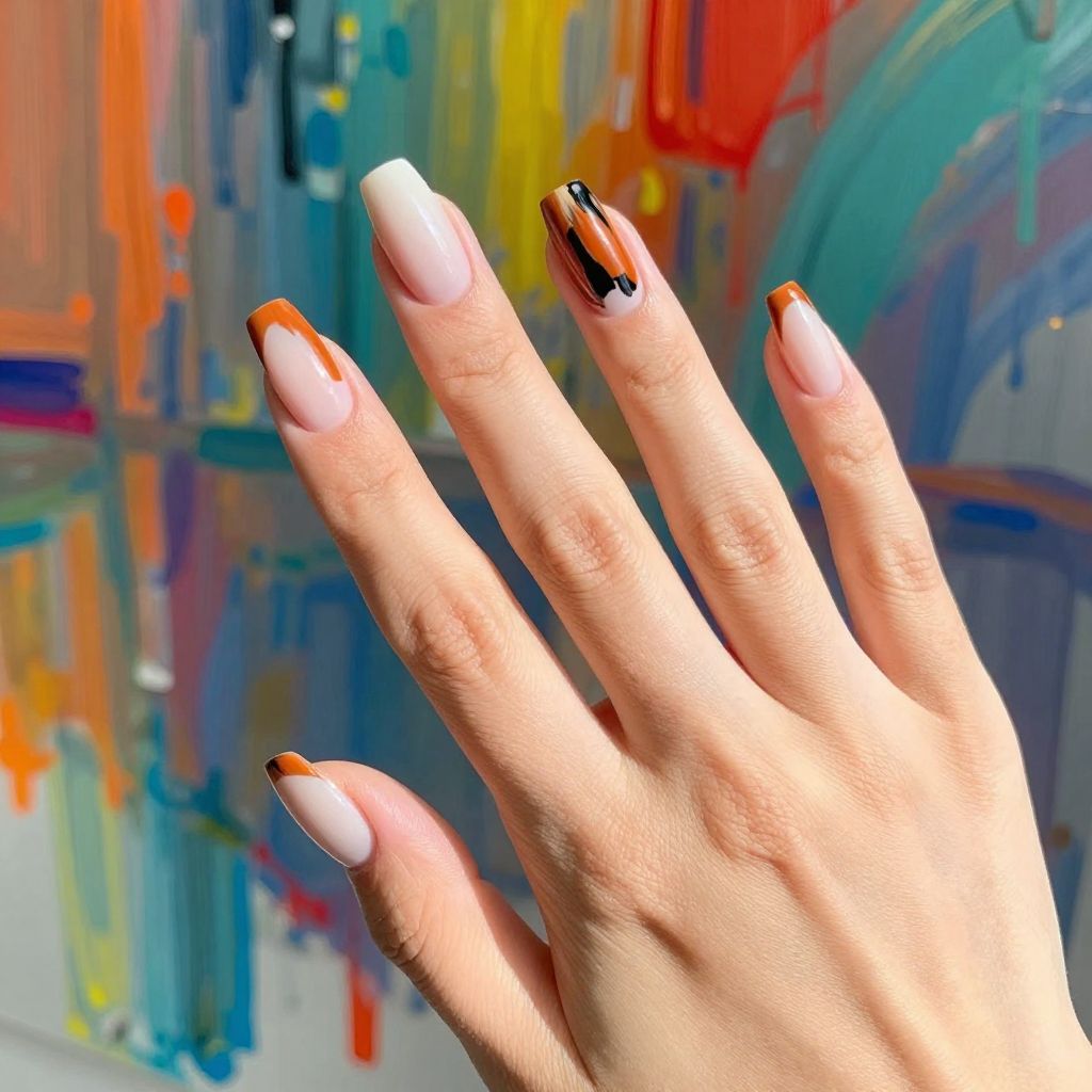 Abstract nail idea 3