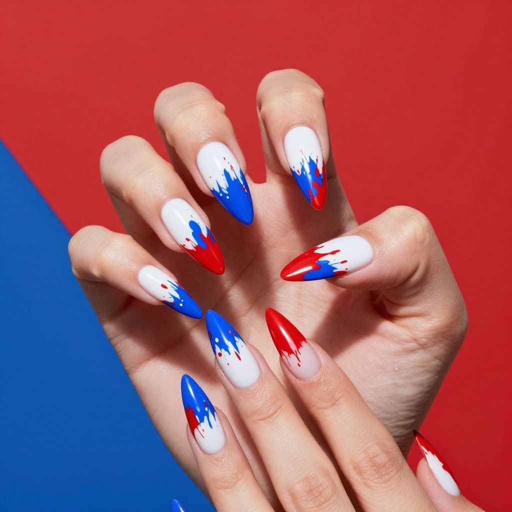 Abstract nail idea 5