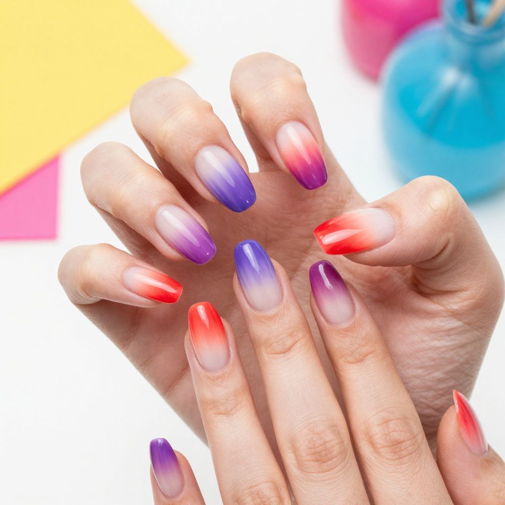 Abstract nail idea 7