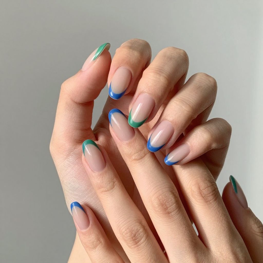 Abstract nail idea 8