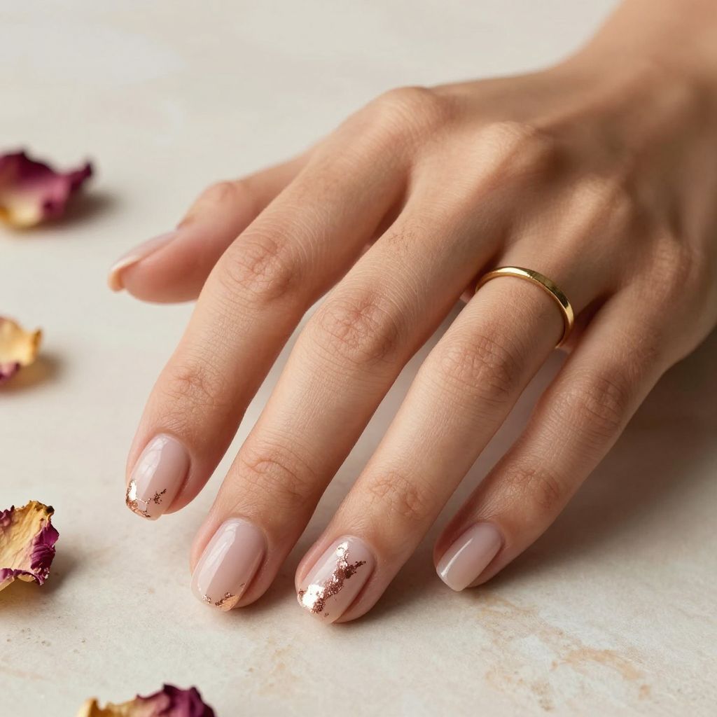 Rose Gold Foil Softness
