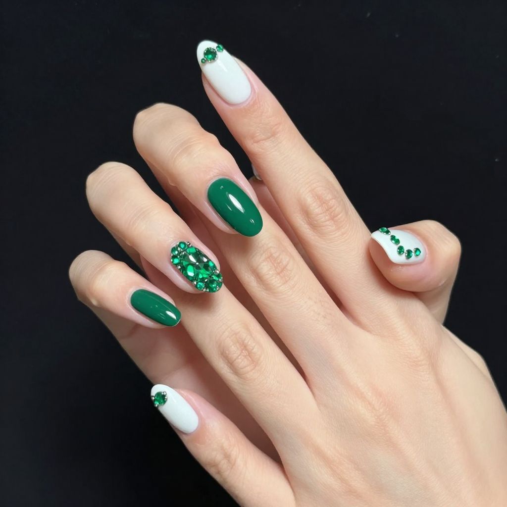 Almond French Tip nail idea 9