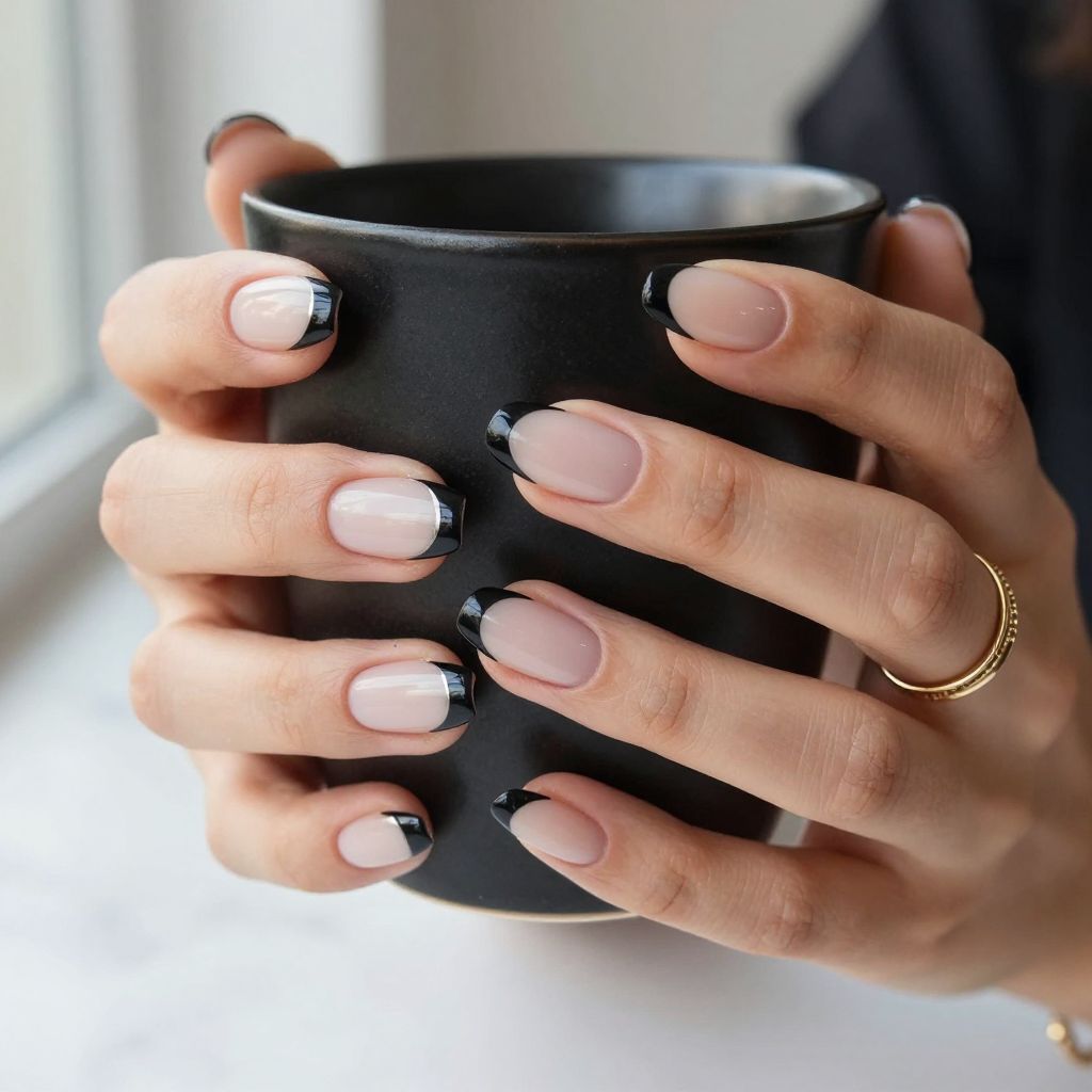 Black Almond Tips