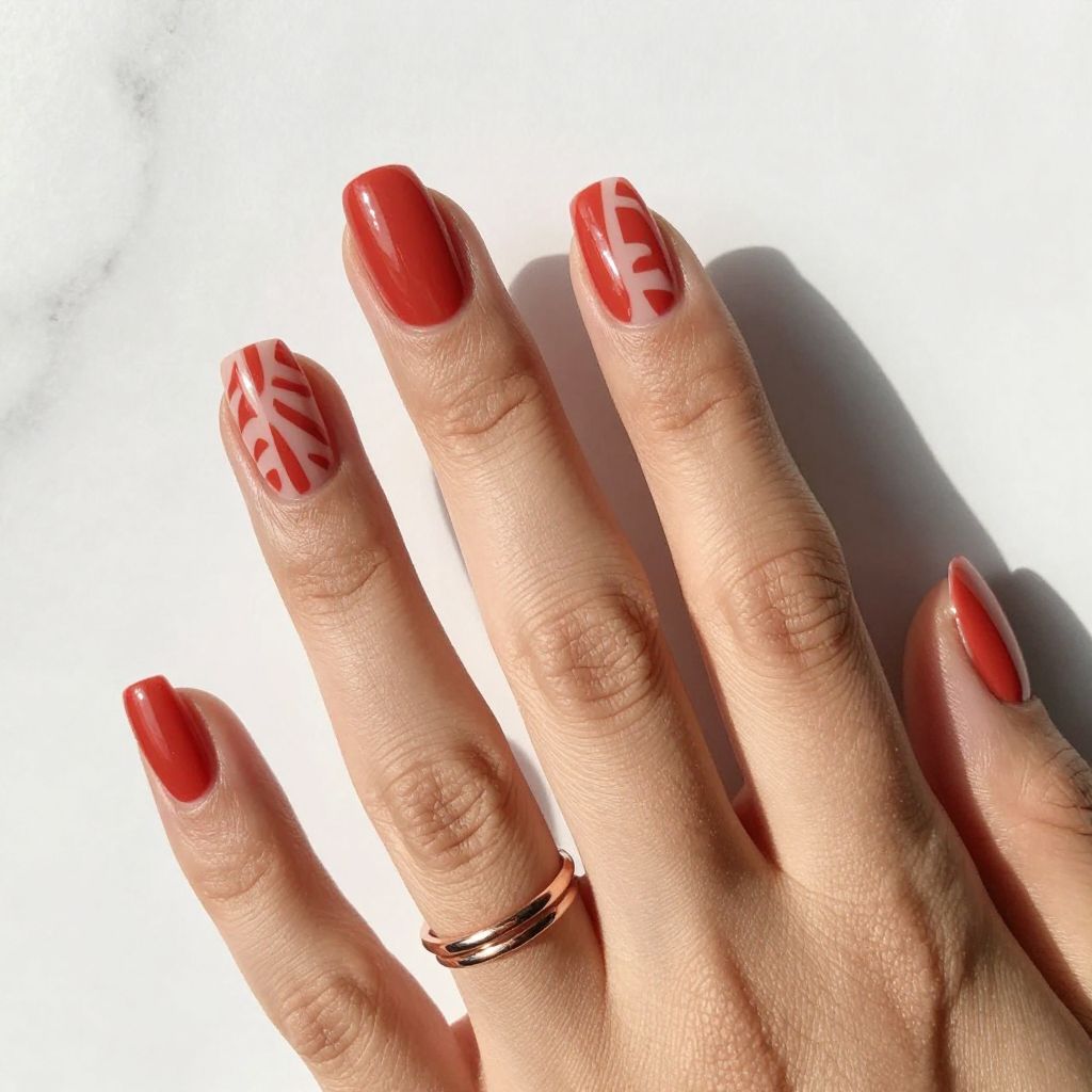 August nail color idea 11