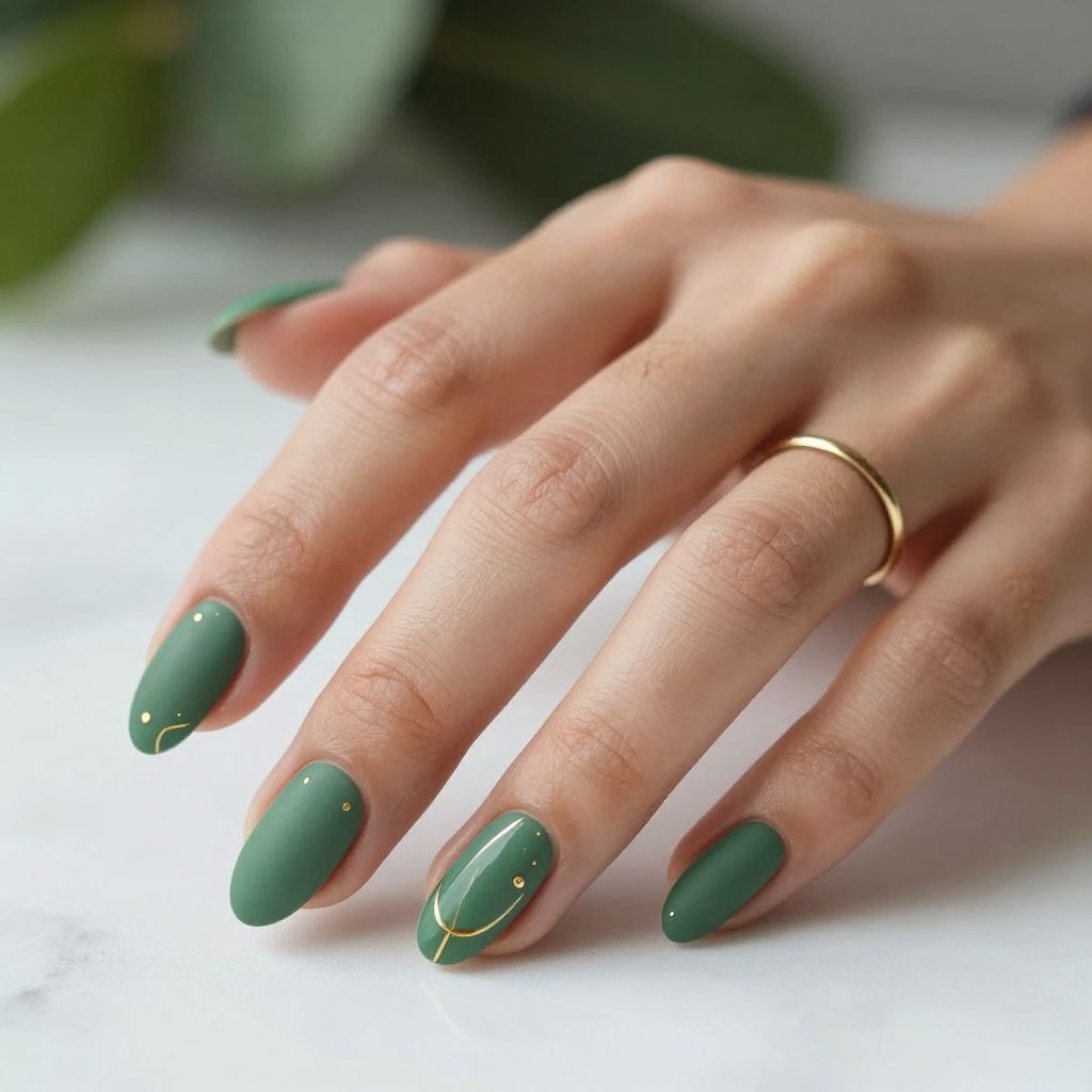 August nail color idea 13