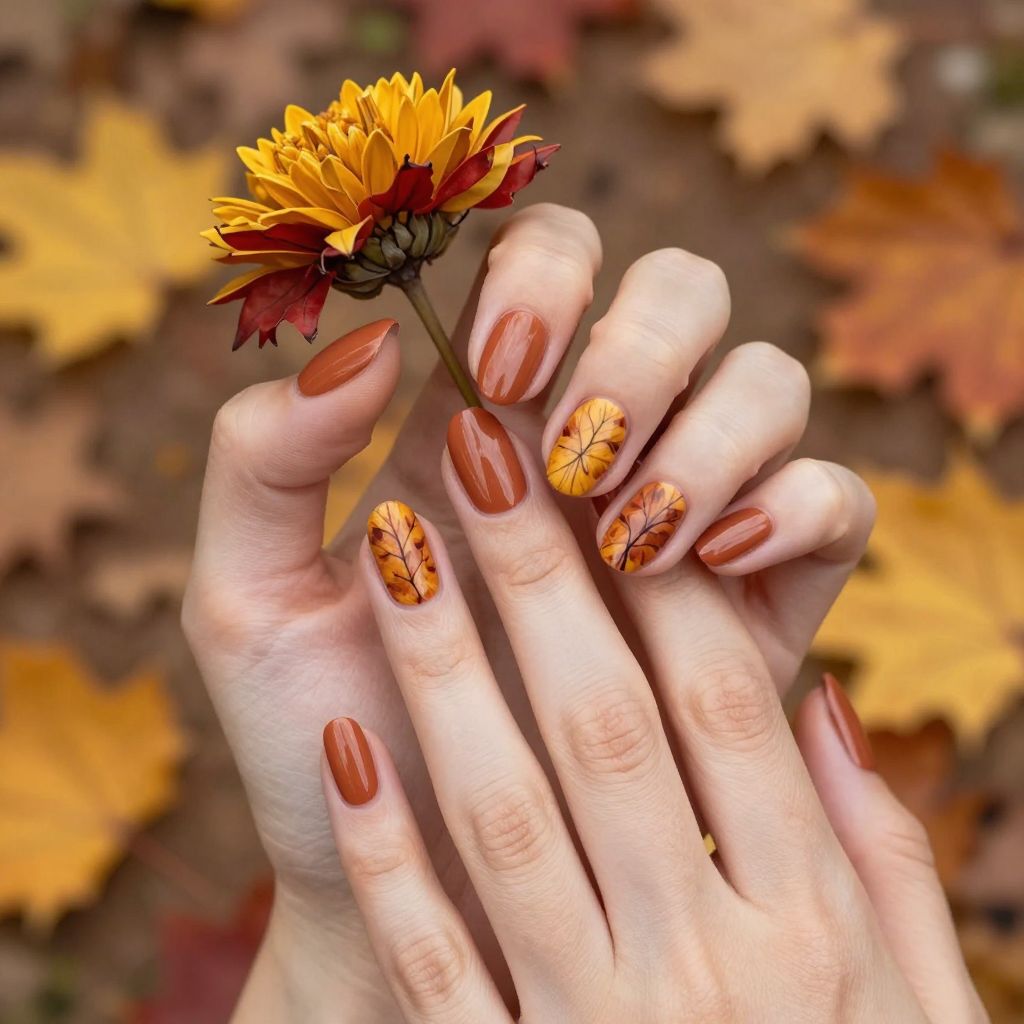 Autumn Nail Designs nail idea 4