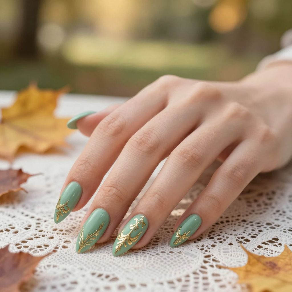 Autumn Nail Designs nail idea 7