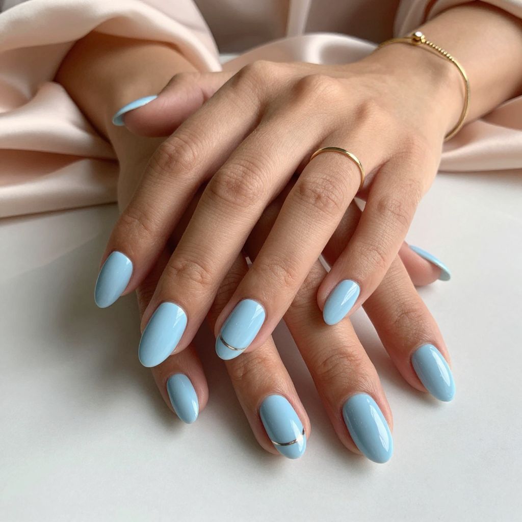 Baby Blue Nail Inspo 1