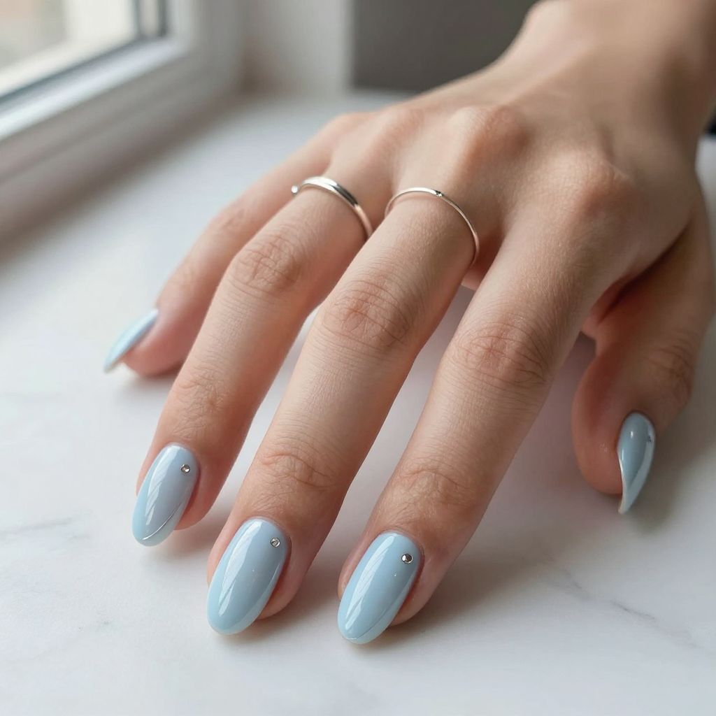 Baby Blue Nail Inspo 6
