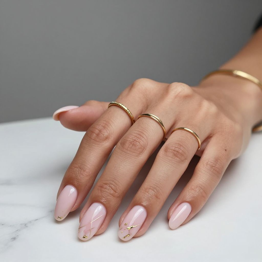 Baby Pink Nail Inspo 10