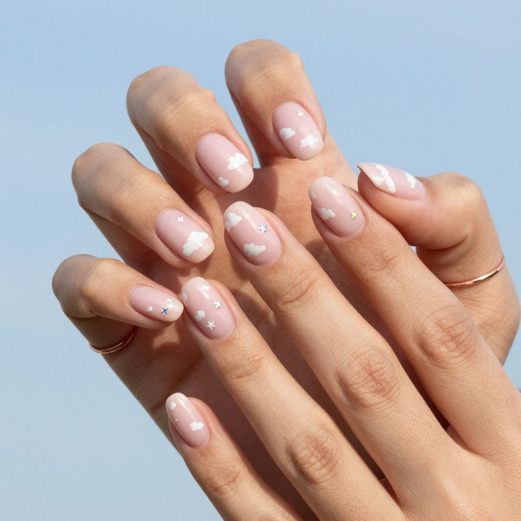 Baby Pink Nail Inspo 12
