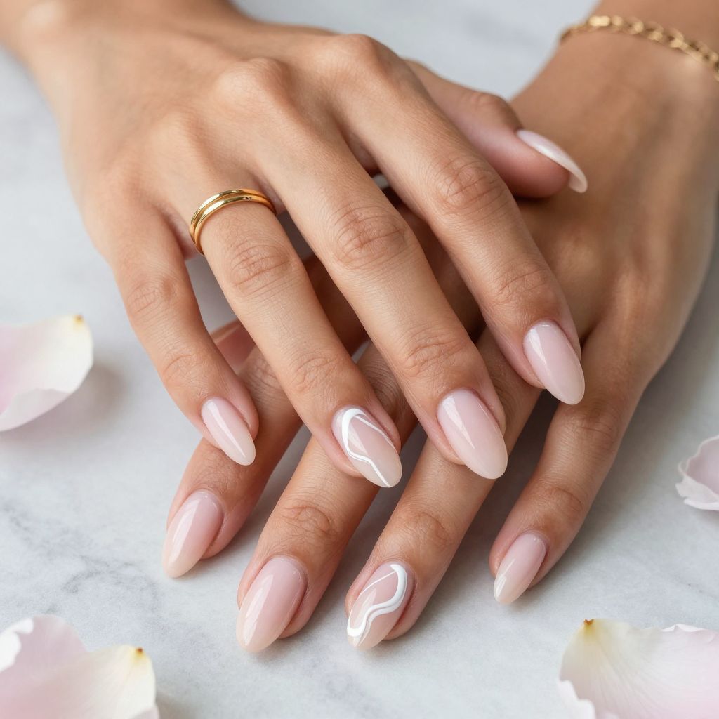Baby Pink Nail Inspo 6