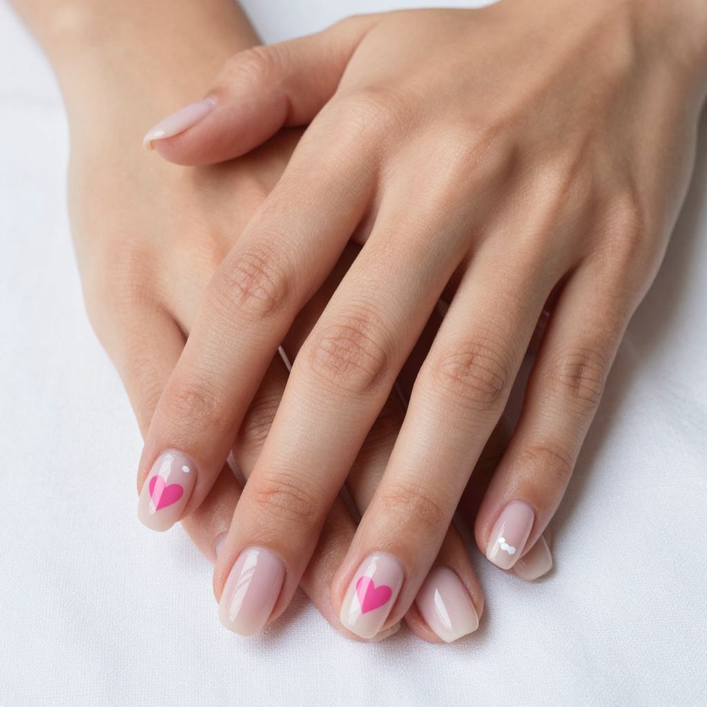 Baby Pink Nail Inspo 7