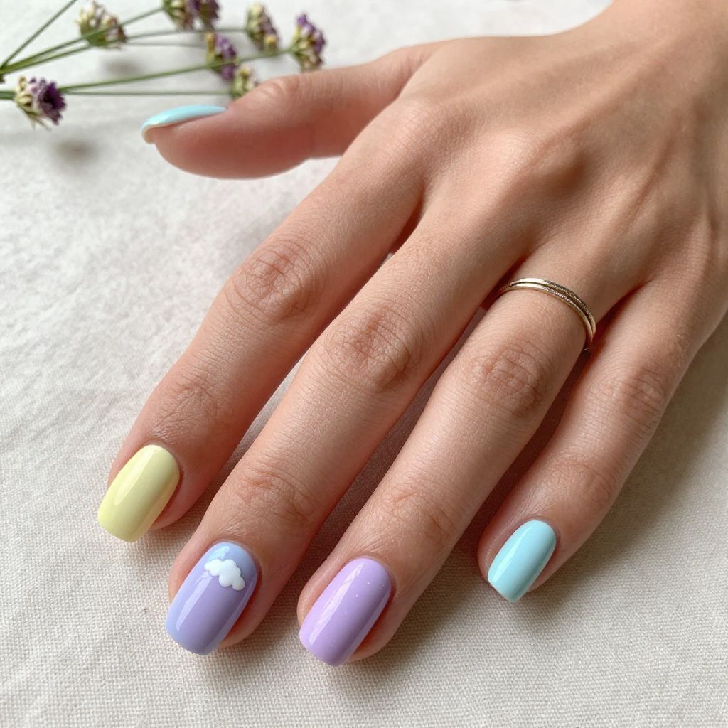 Baby Shower Nail Ideas 8