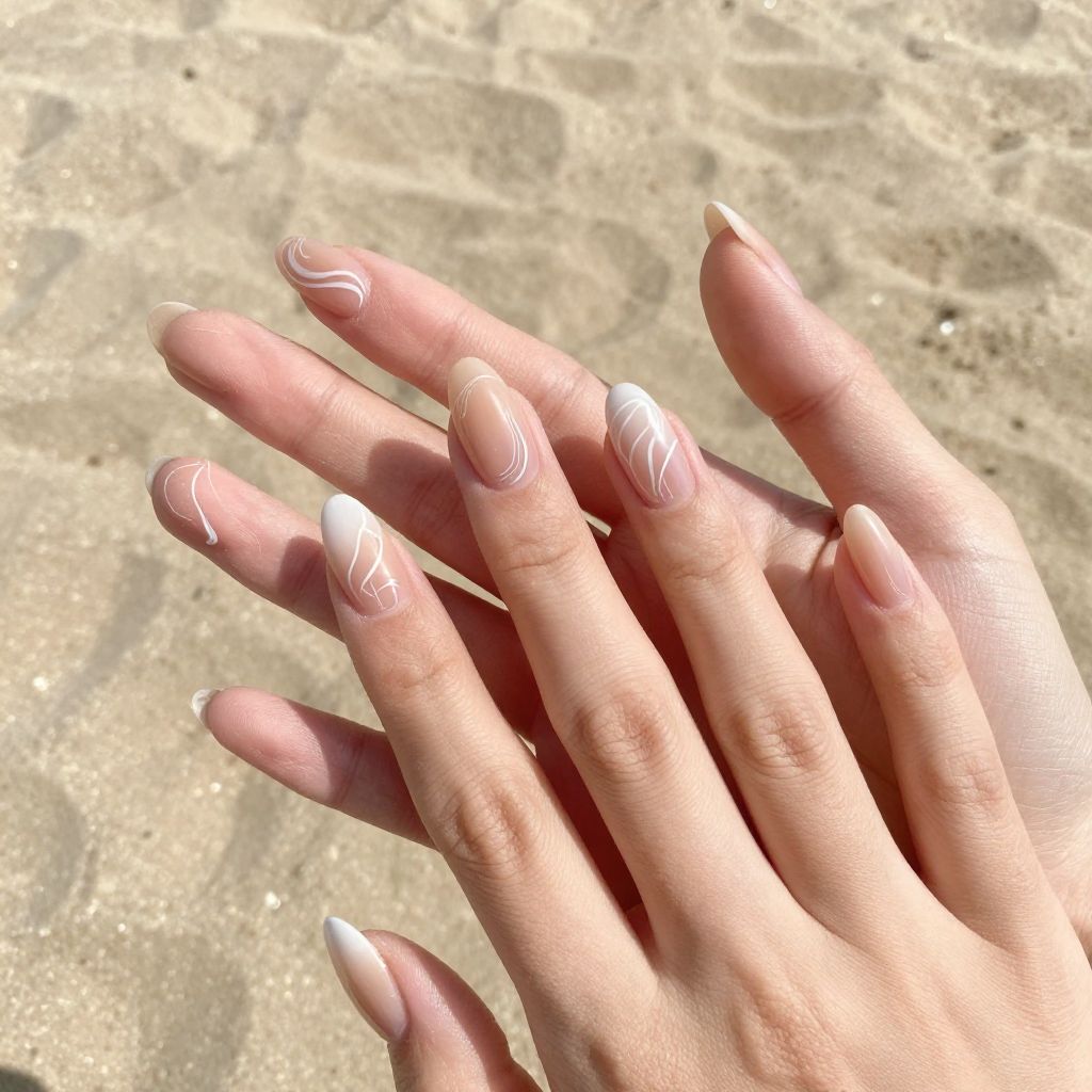 Beach Nail Designs nail idea 1