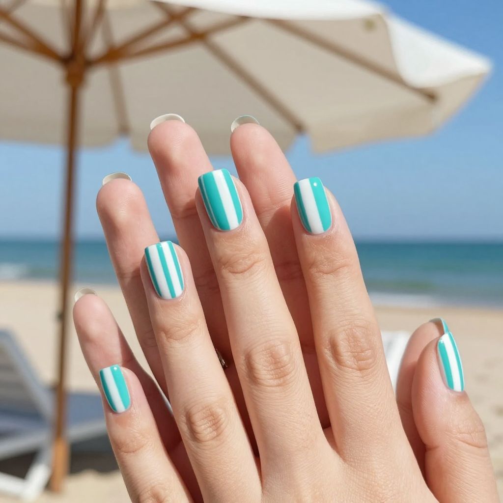 Beach Nail Designs nail idea 10