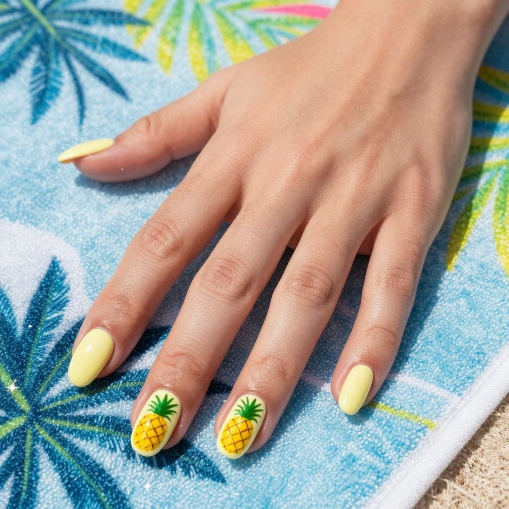 Beach Nail Designs nail idea 13