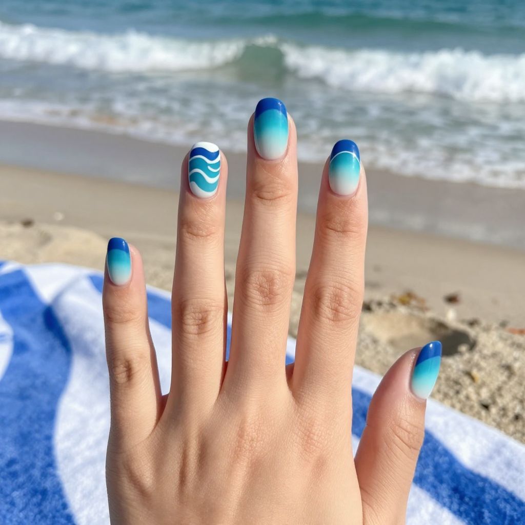 Beach Nail Designs nail idea 2