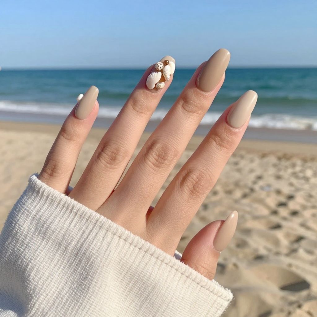Beach Nail Designs nail idea 7