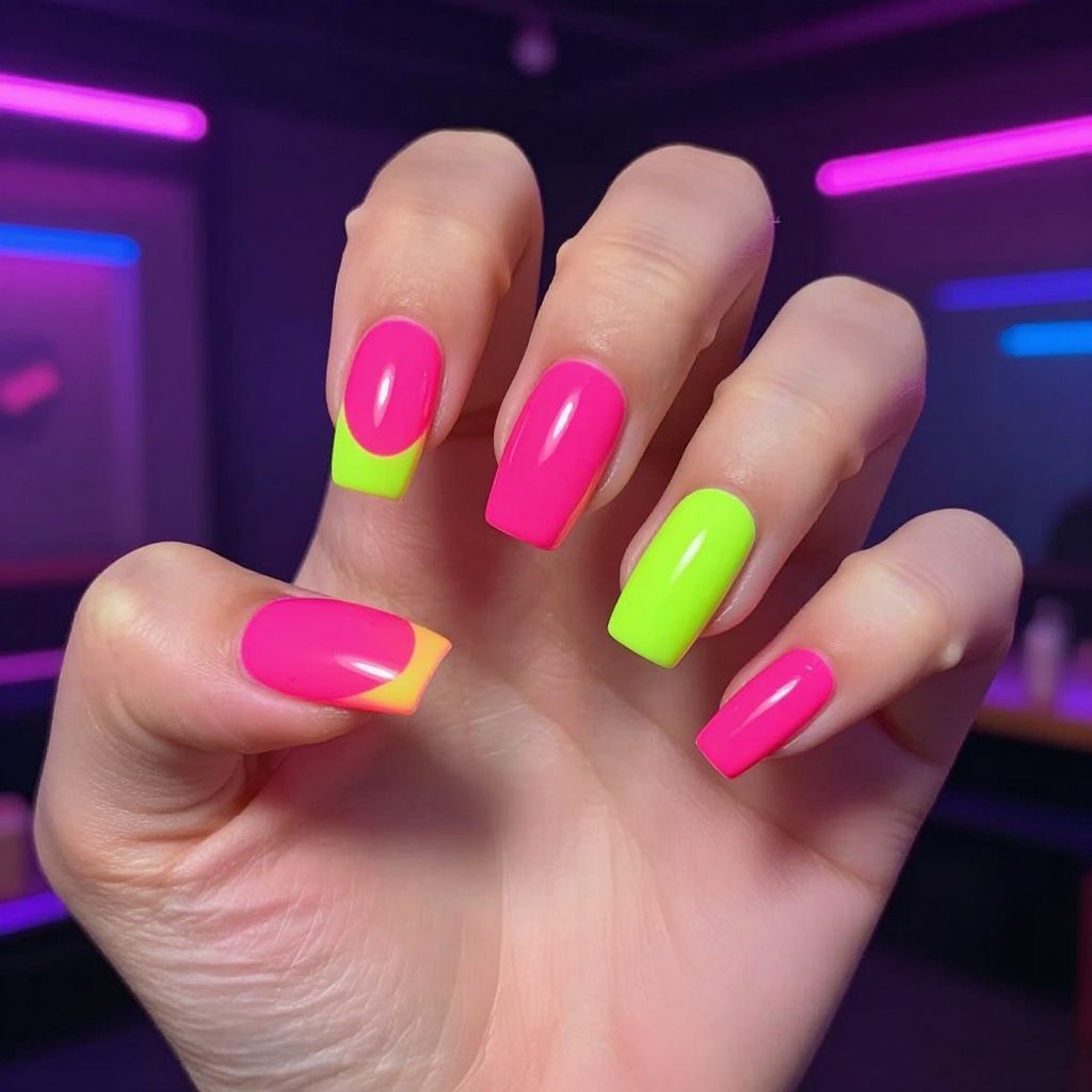 Birthday nail idea 5