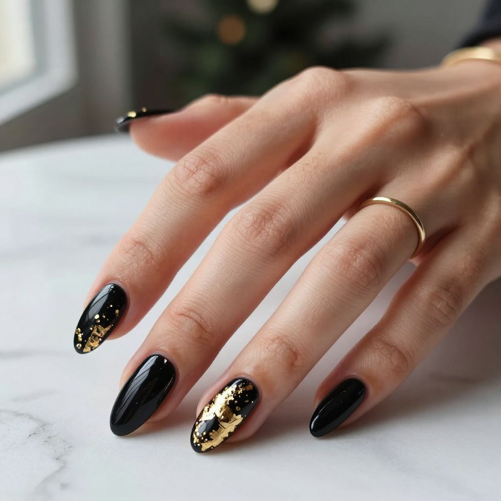 Classic Black and Gold Elegance