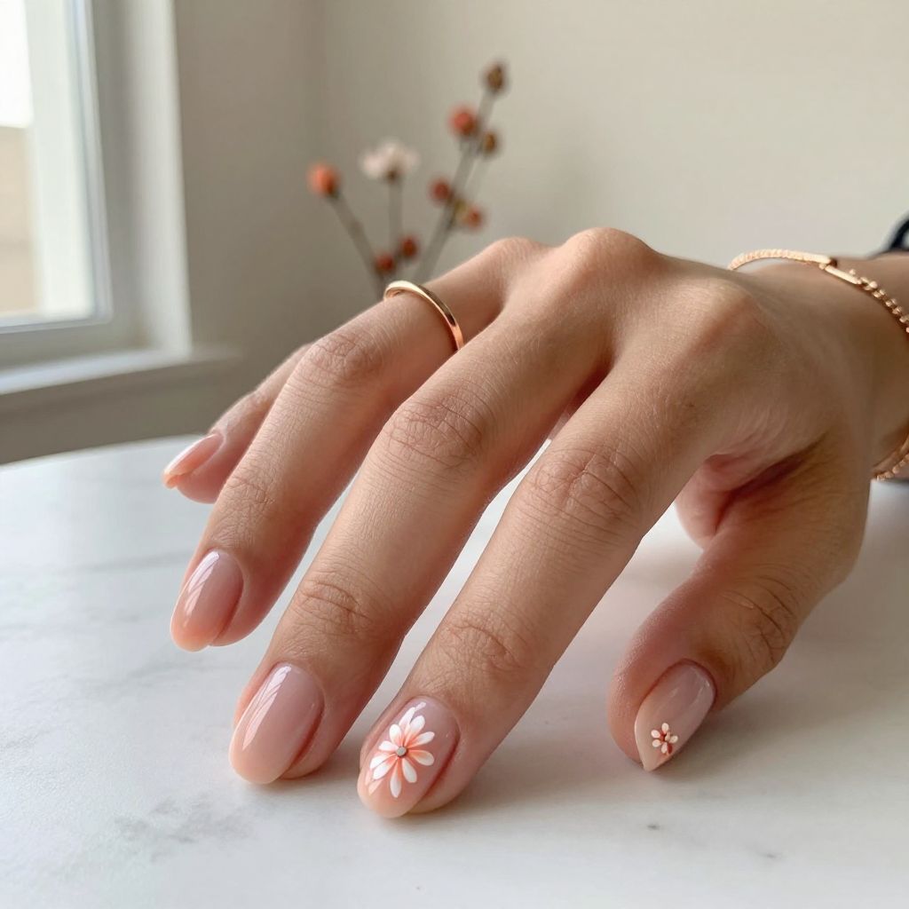 Peach Bloom Minimalism