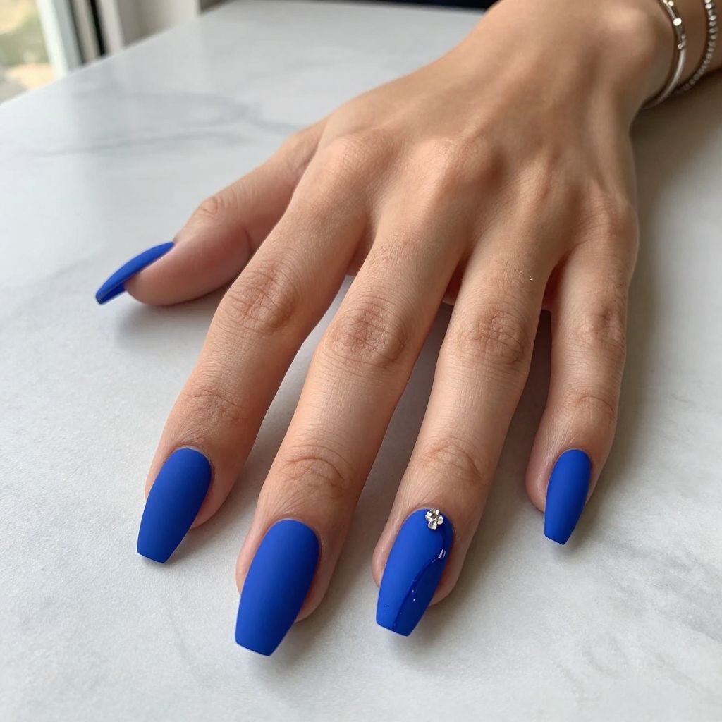 Matte Cobalt Coffins