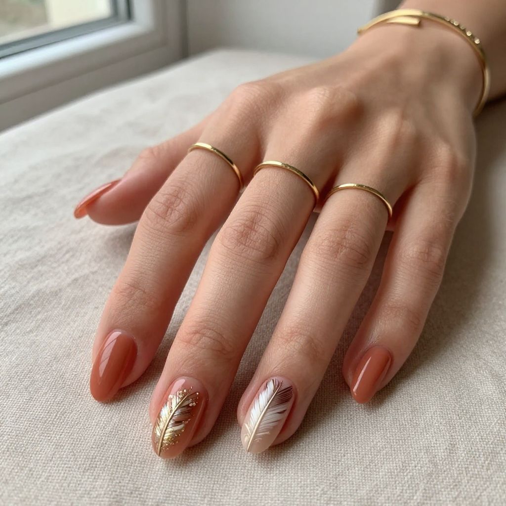 Boho nail idea 11
