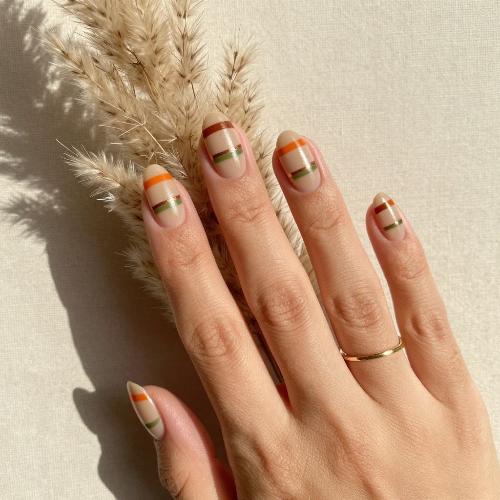 Boho nail idea 8