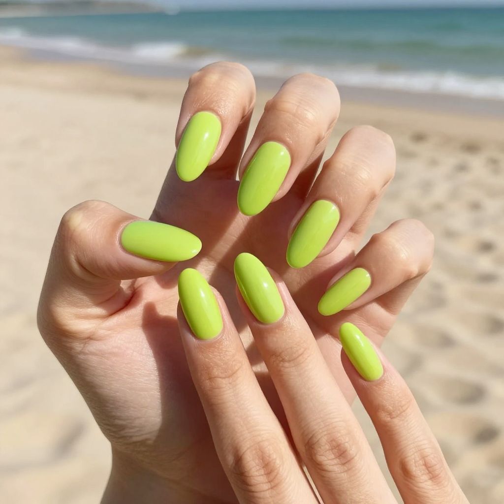 Bright Color nail idea 1