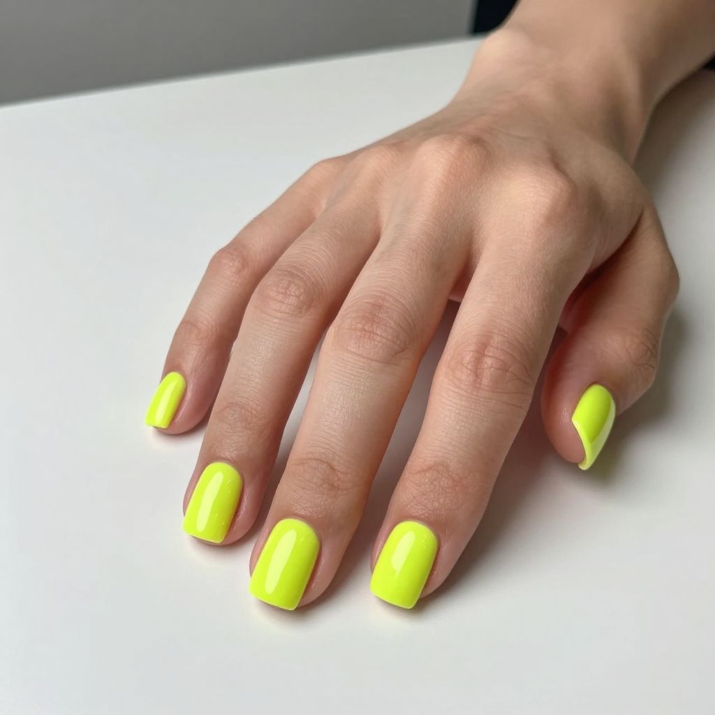 Bright Color nail idea 11