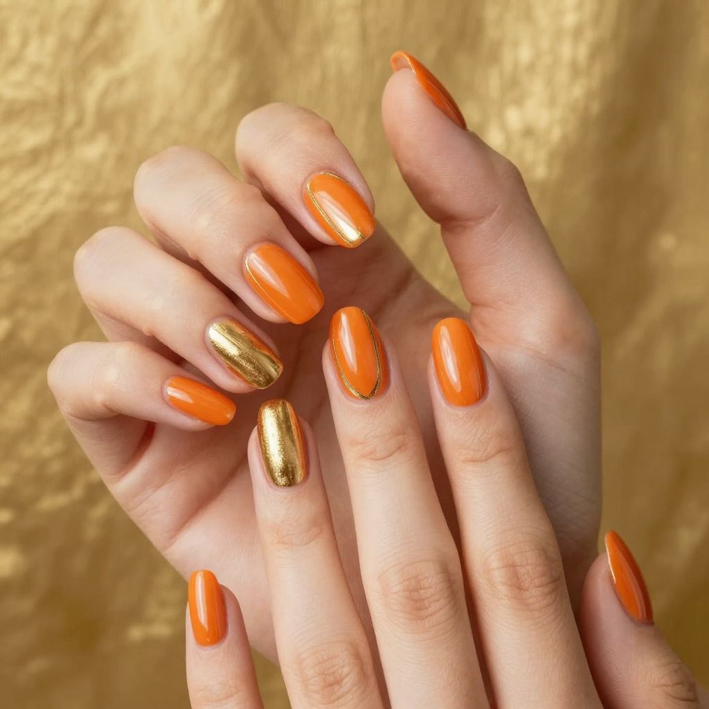 Bright Color nail idea 8