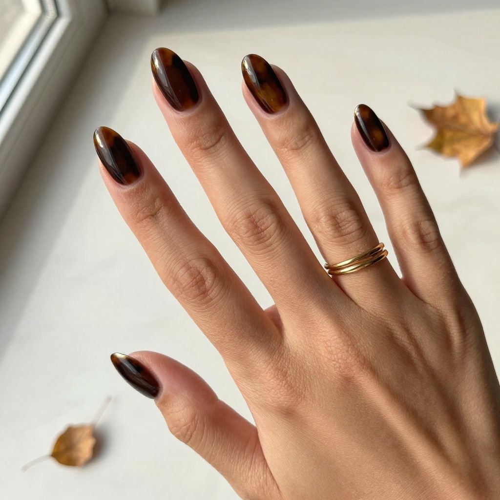 Chocolate Tortoiseshell with Gold Accents