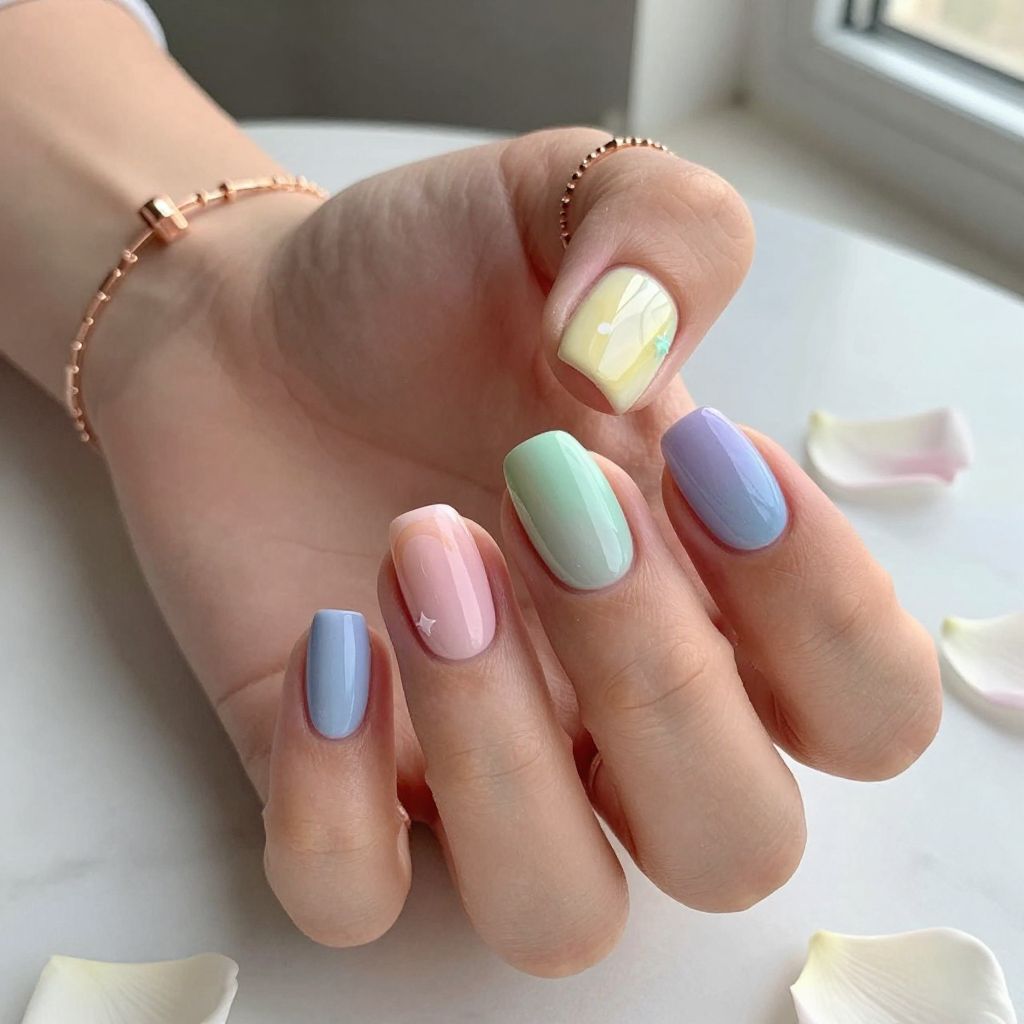 Pastel Mismatched Builder Gel Set