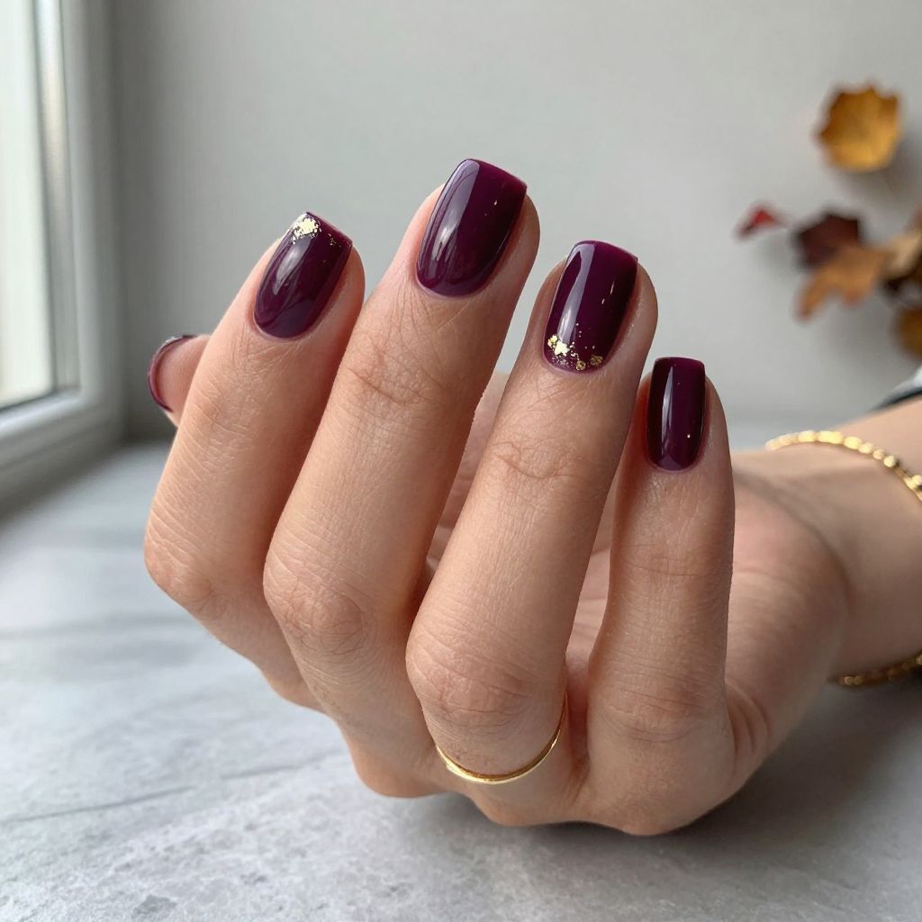 Deep Plum Builder Gel Squares