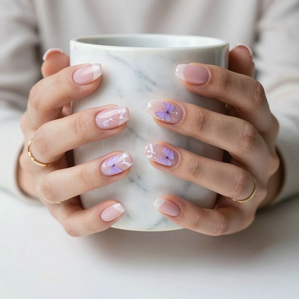 Butterfly Nail Inspo 1