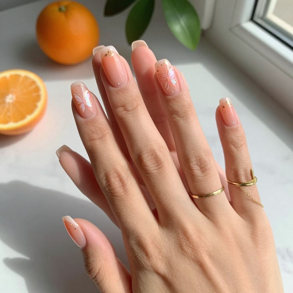 Butterfly Nail Inspo 11