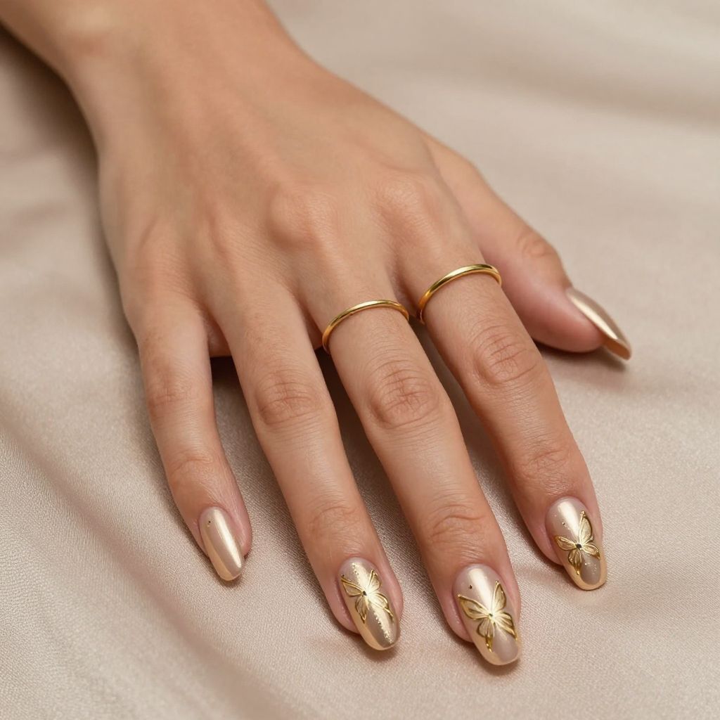 Butterfly Nail Inspo 14