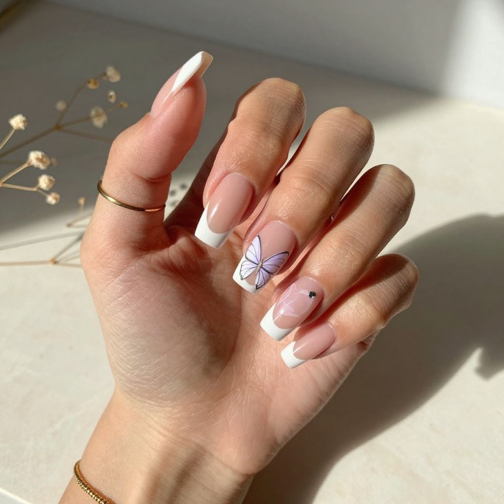 Butterfly Nail Inspo 3