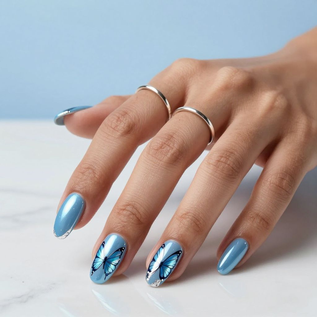 Butterfly Nail Inspo 4