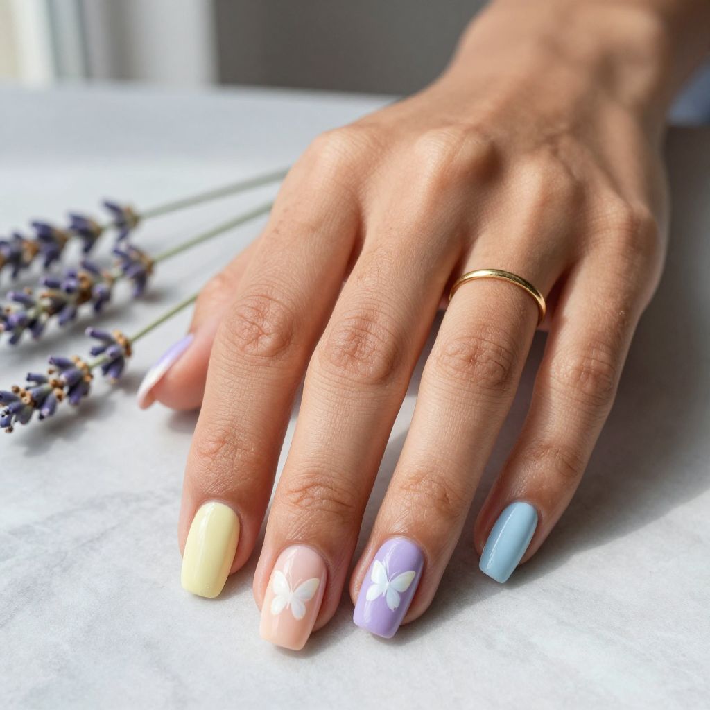 Butterfly Nail Inspo 5