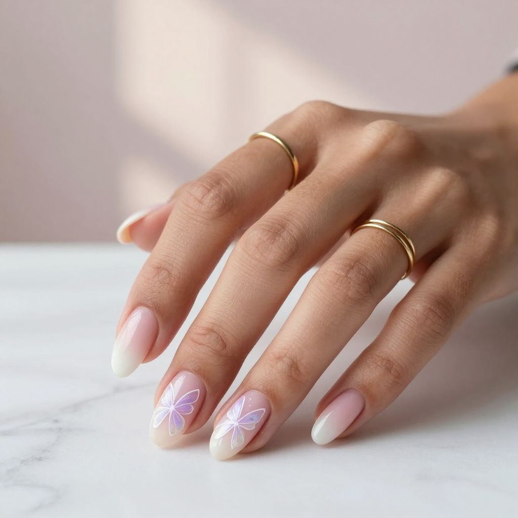 Butterfly Nail Inspo 9