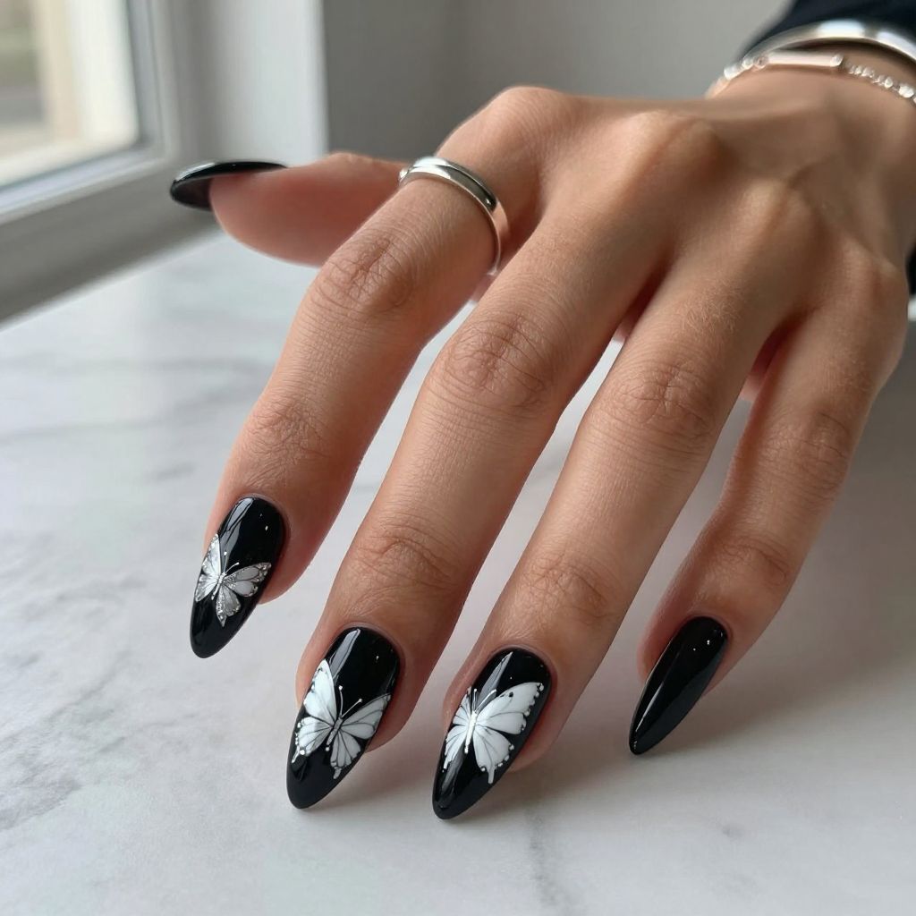 Butterfly Nail Inspo 8
