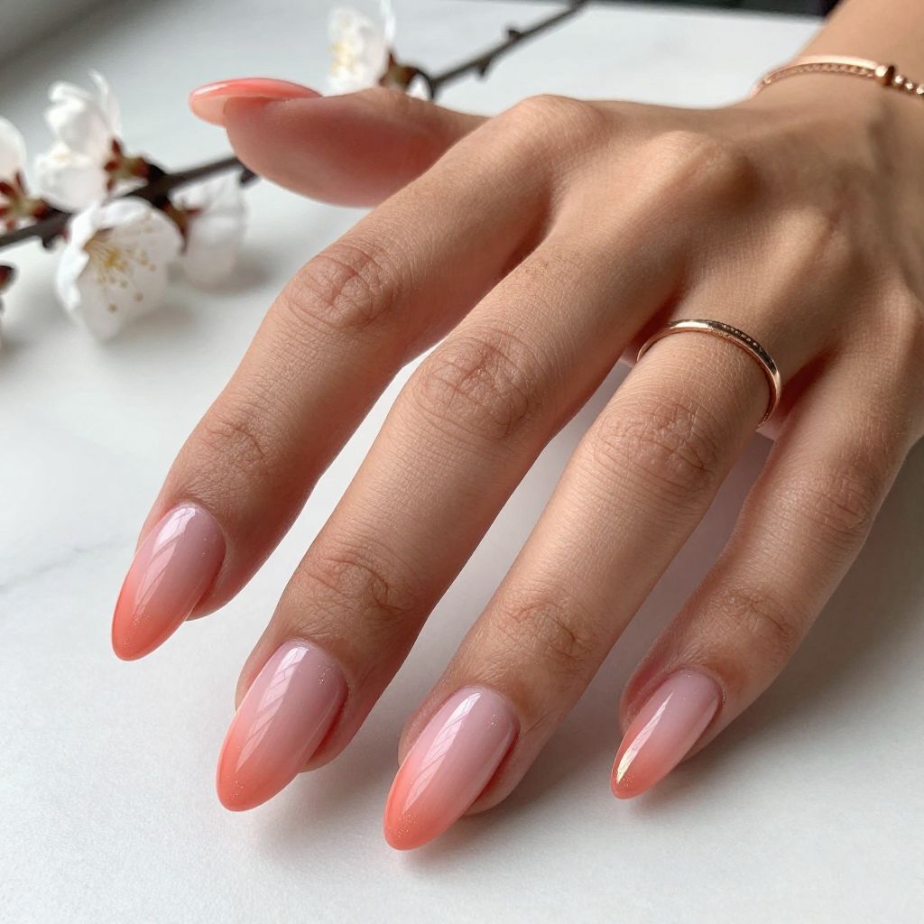 Ombre Cat Eye Gradient Design
