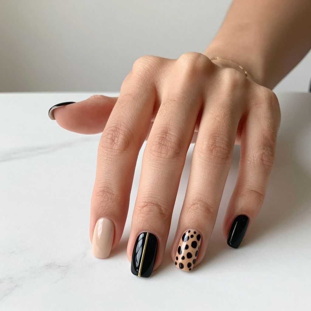 Two Tone Cheetah Split