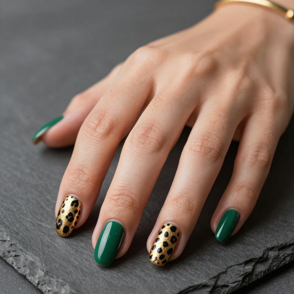 Jewel Tone Cheetah Glamour