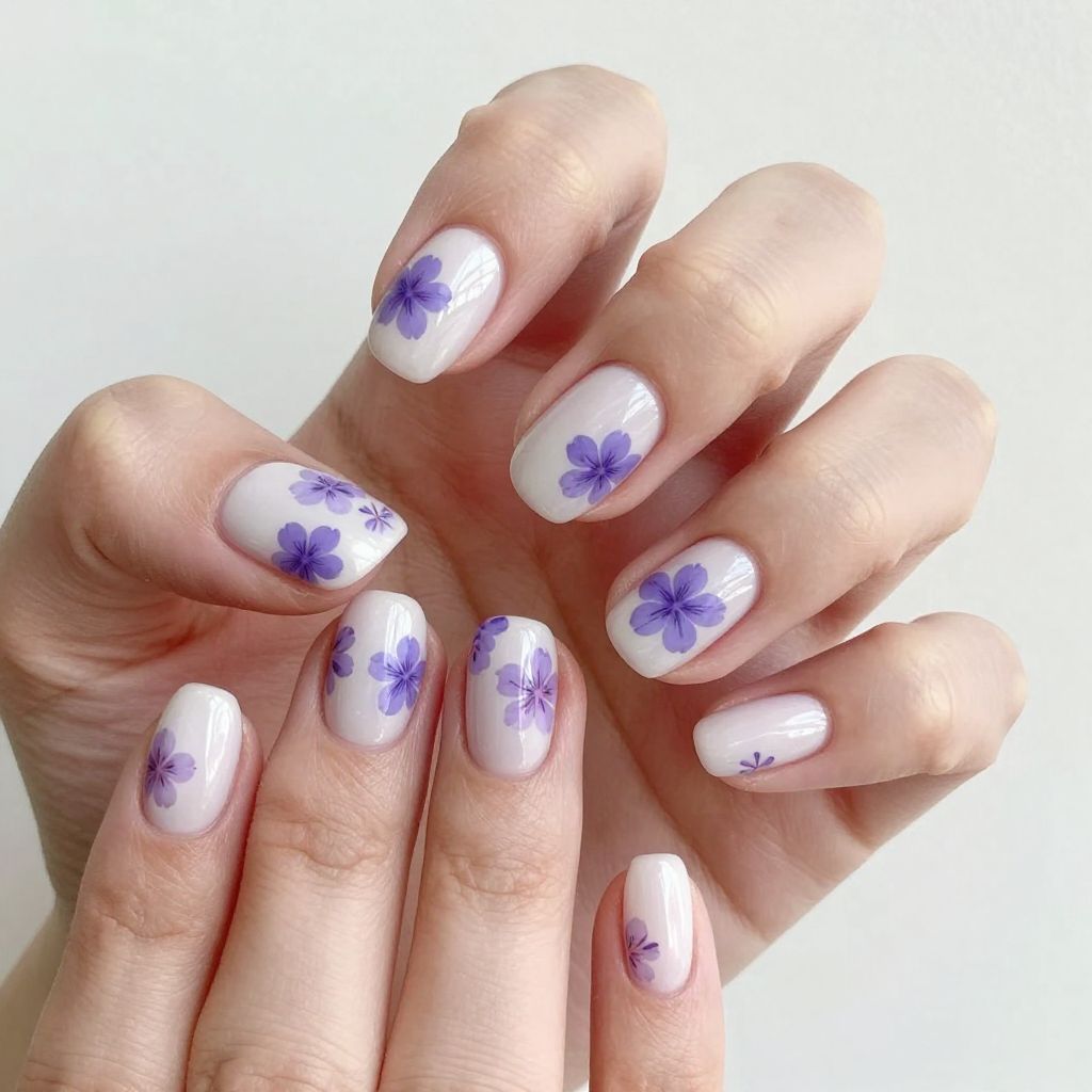 Cherry Blossom Nail Ideas 13